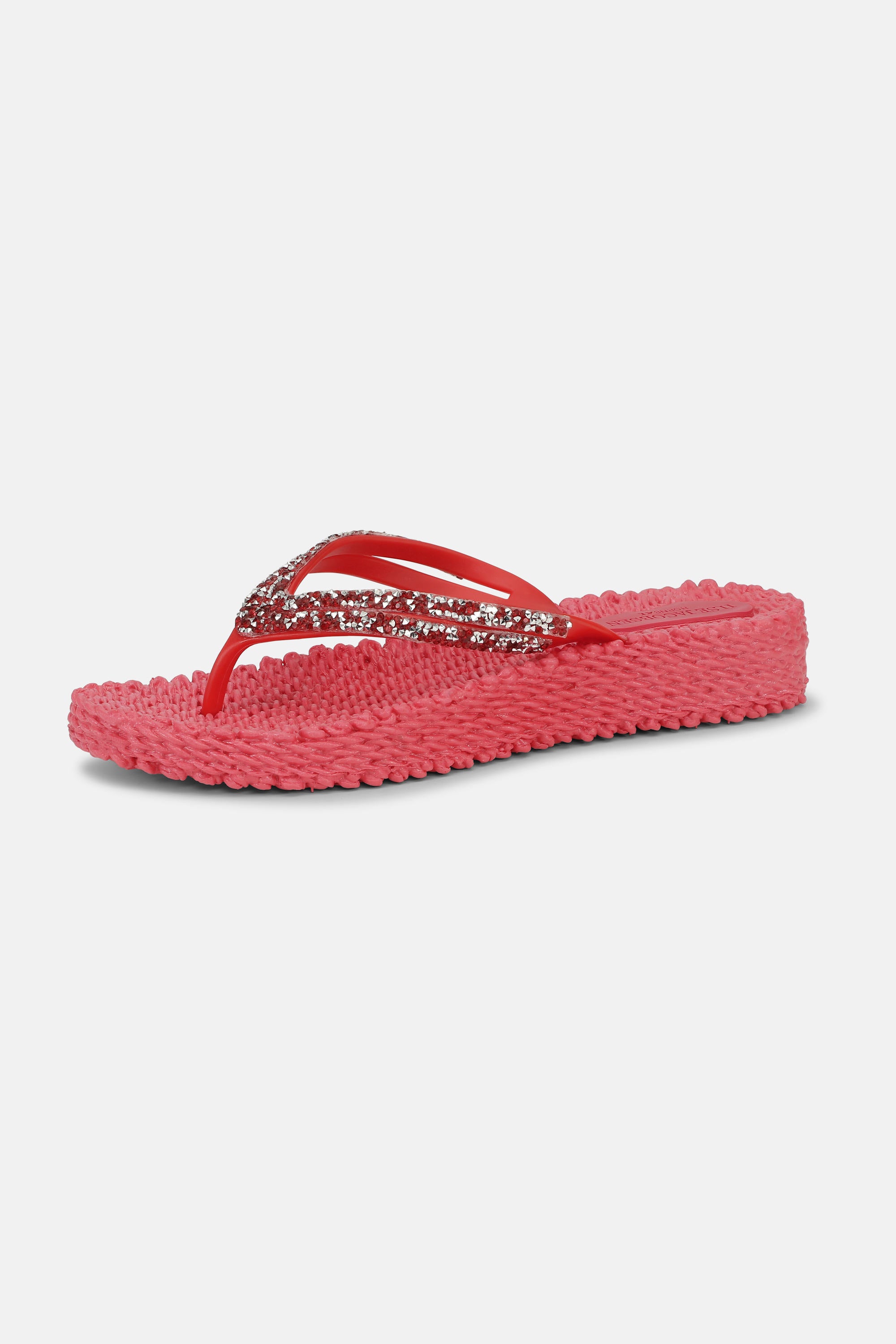 Platform Flip-flops Glitrende Steiner - Raspberry